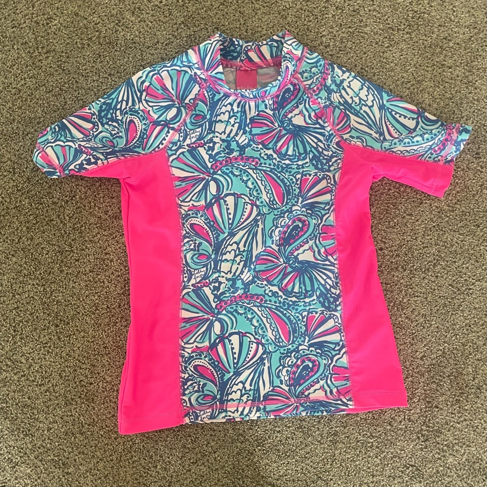 Lily Pulitzer Rashguard Swim Shirt